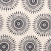 Shweshwe White Big Circles